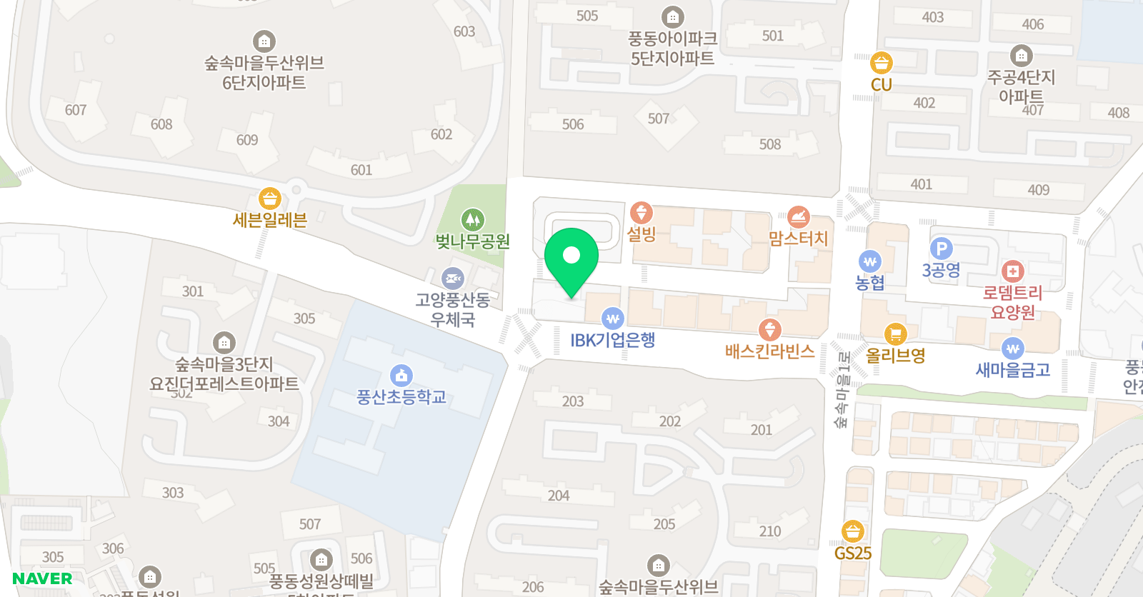아이 태권스쿨 위치