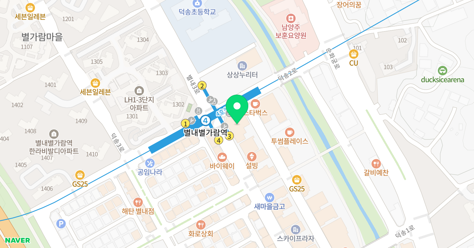 깊은생각 수학학원 위치