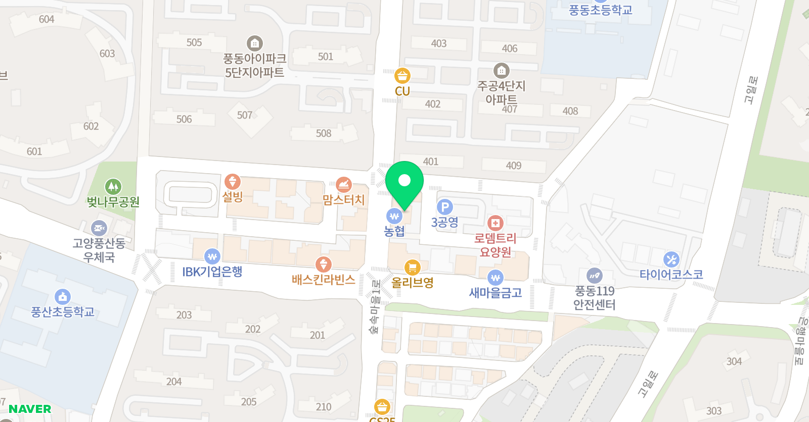 백야 FC 위치
