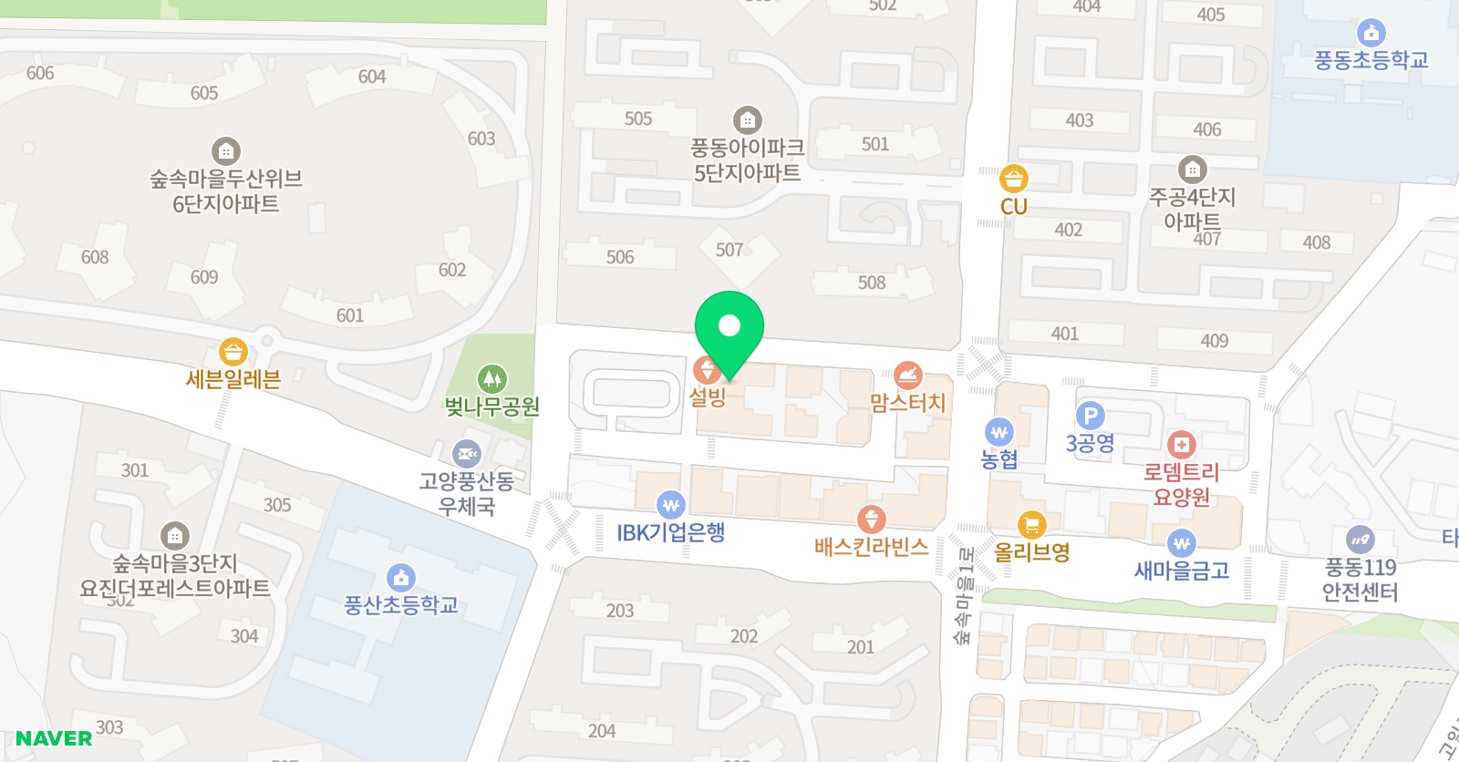 빈체레 FC유소년축구클럽 위치