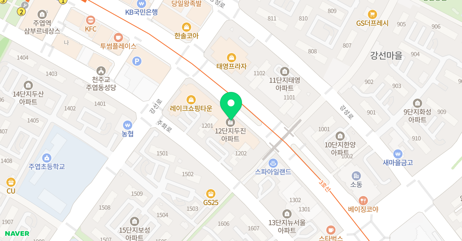 라라 음악교습소 위치