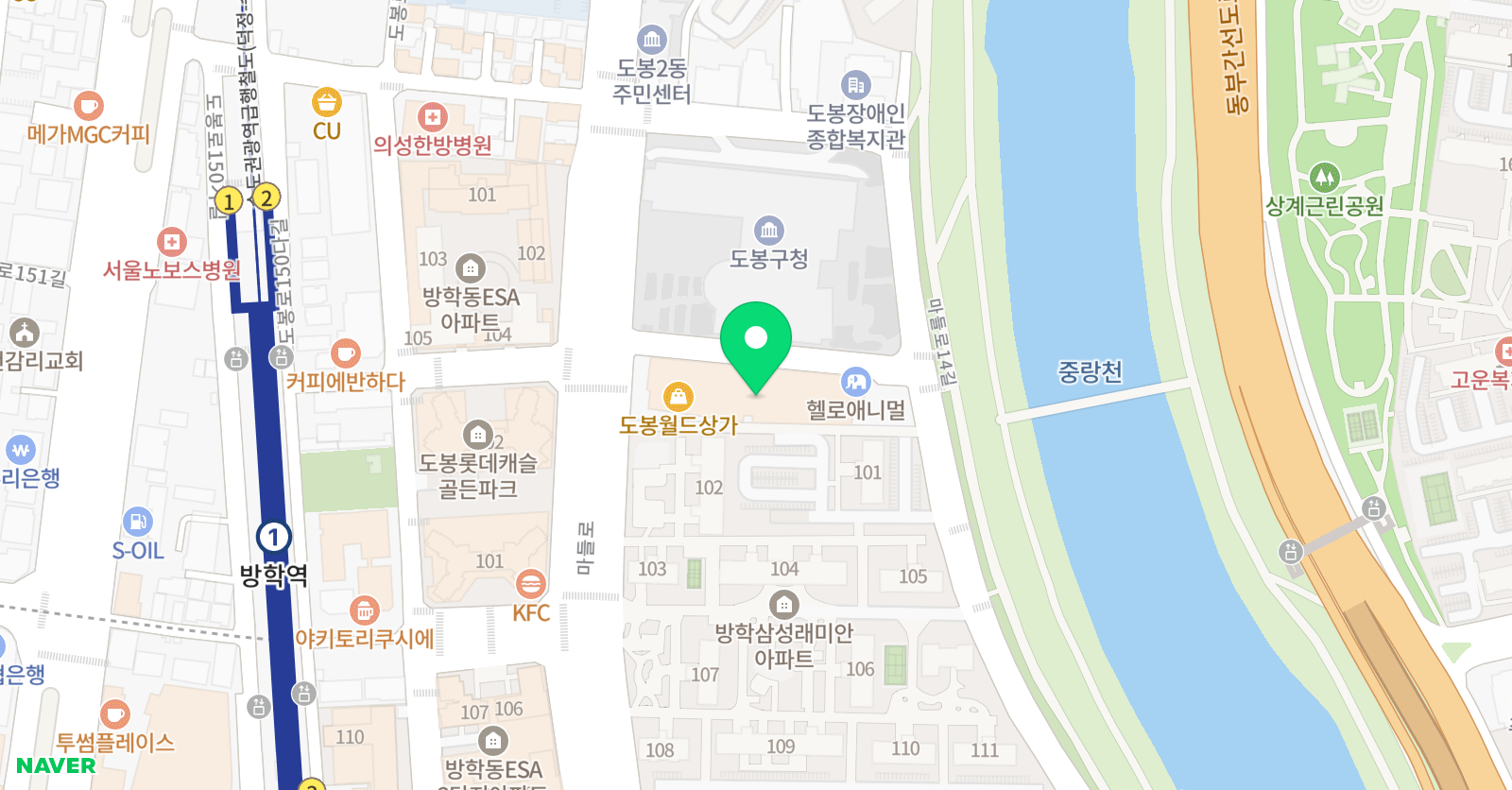 경희라임 음악학원 위치