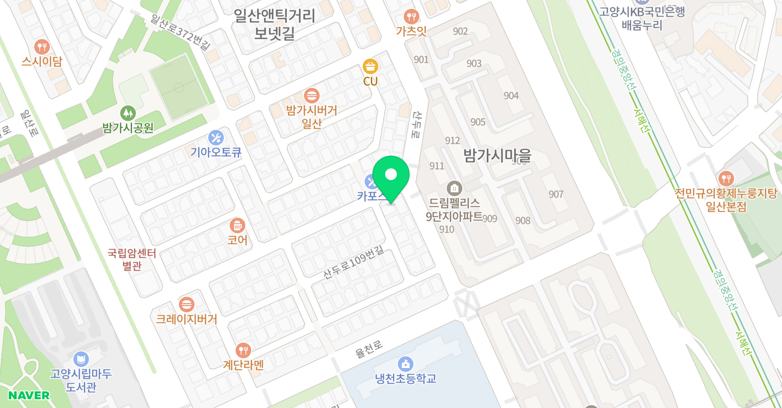 박아트스튜디오 미술교습소 위치