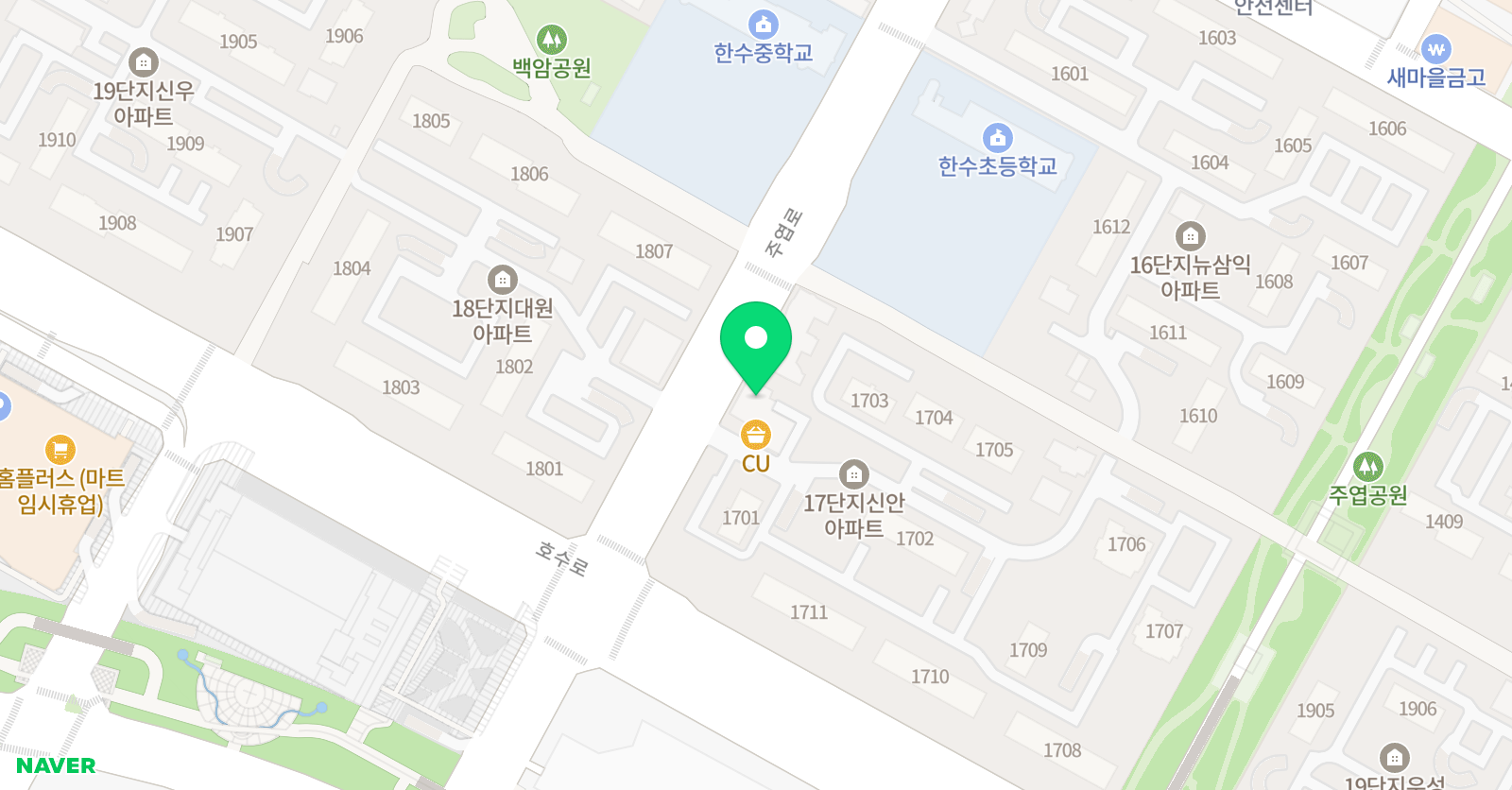 한스 피아노 위치