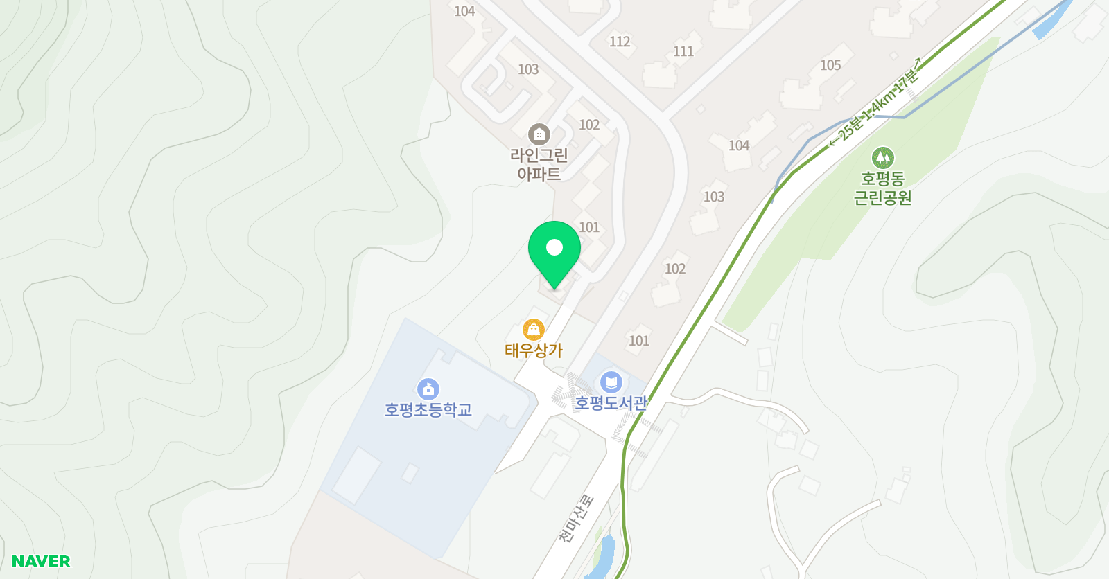 작가아트 미술교습소 위치