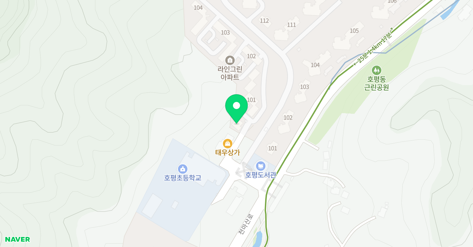 쇼팽앤재즈 음악교습소 위치