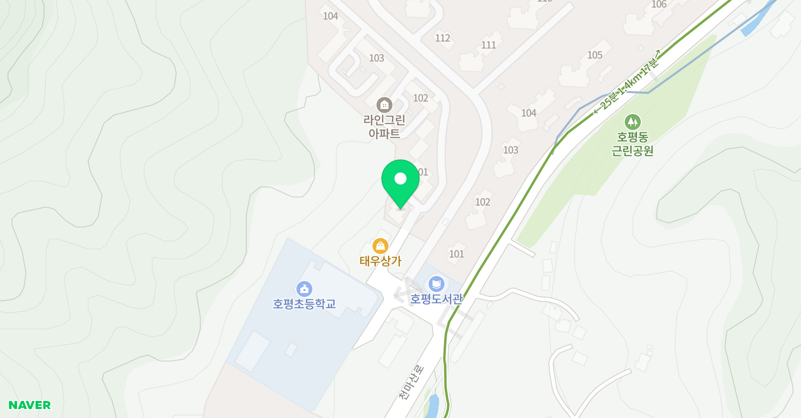 글재미 위치