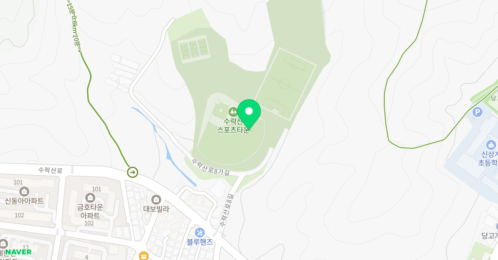 FC 한마음 축구클럽 위치