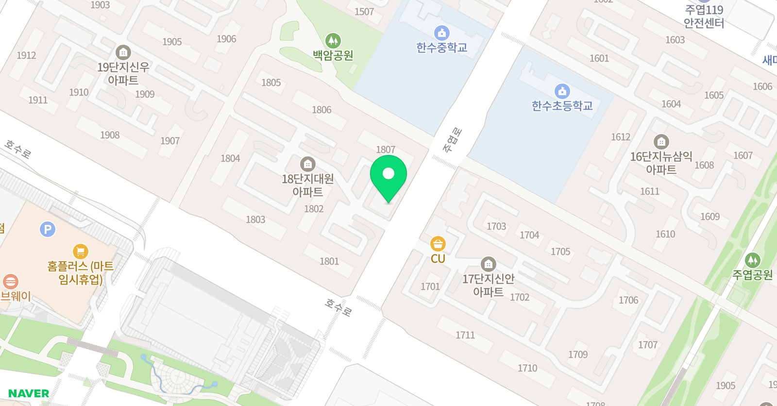 이봄 국어논술 위치