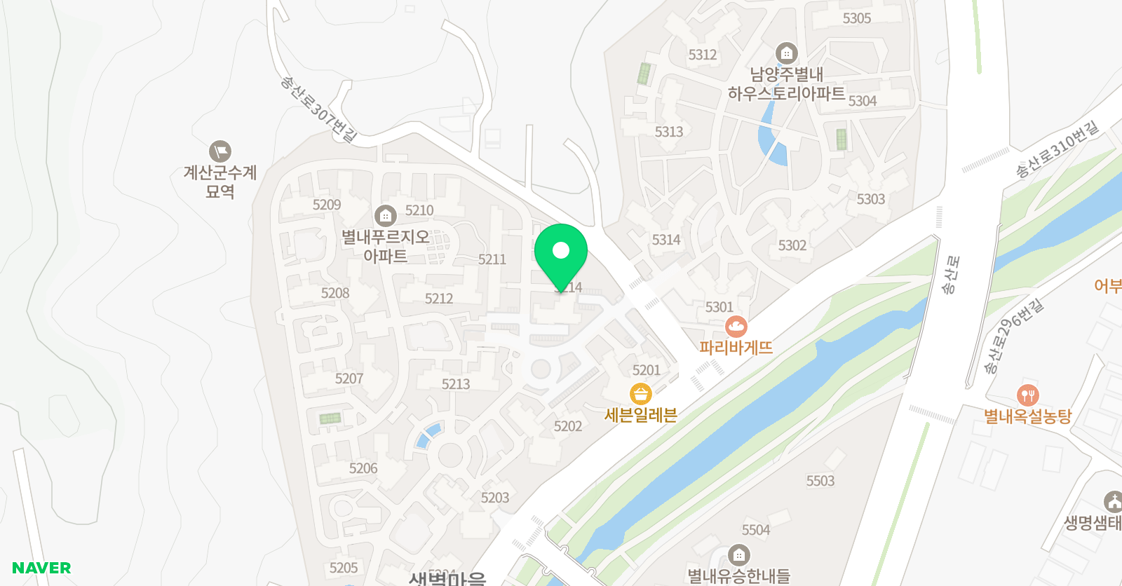 카엘 영어전문홈스쿨 위치