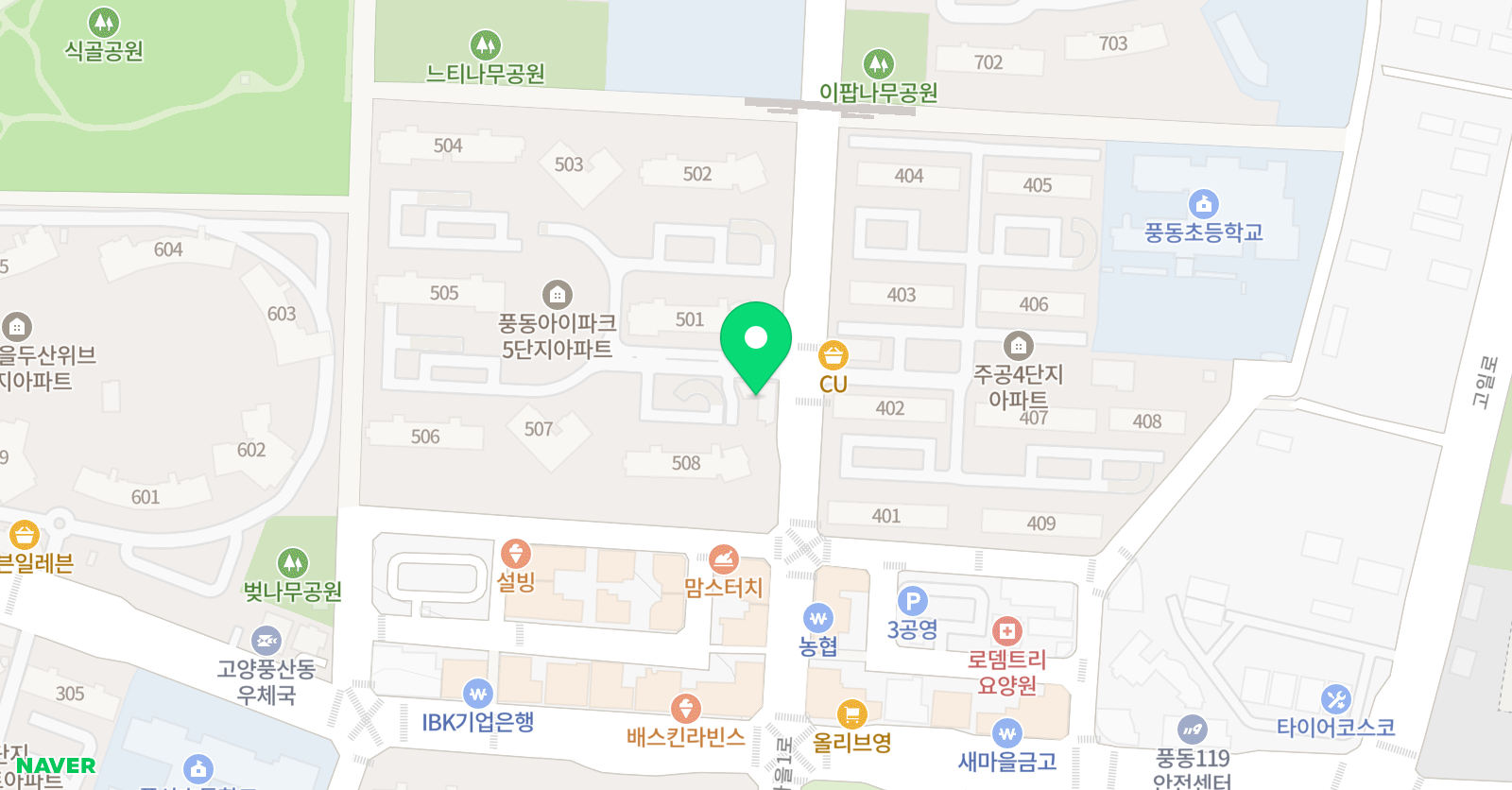 관인 미뉴에트 피아노학원 위치