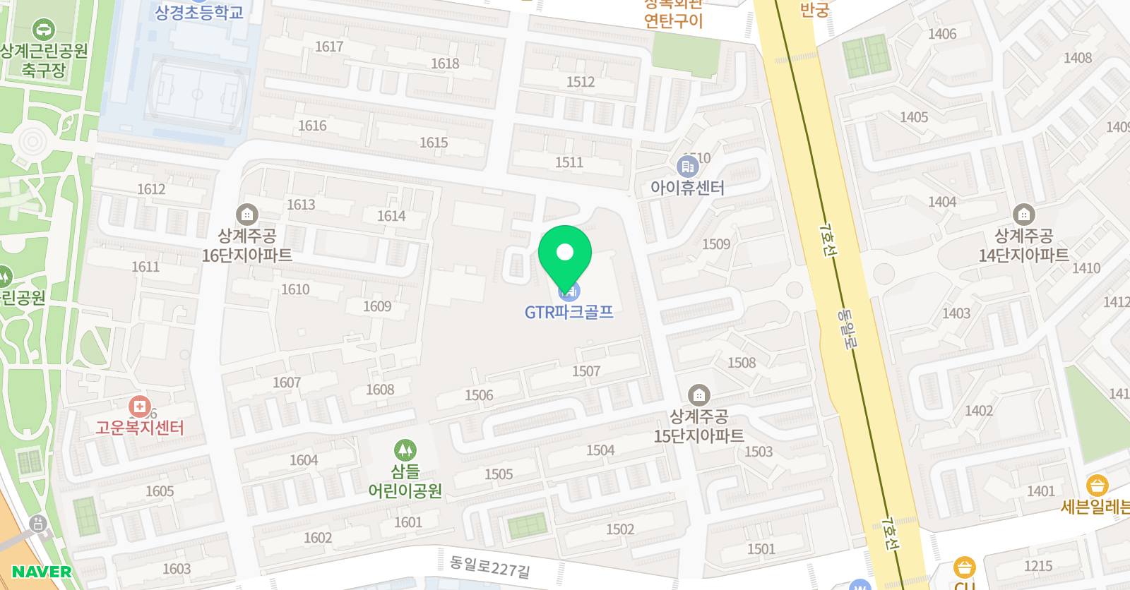 상경 영어수학학원 위치