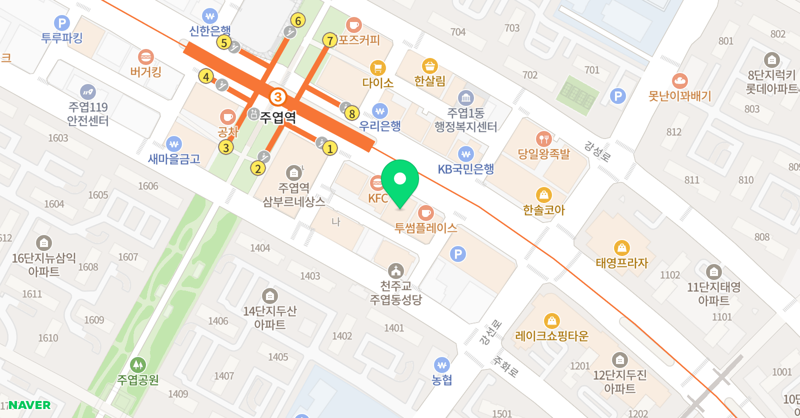 제이 무용교습소 위치
