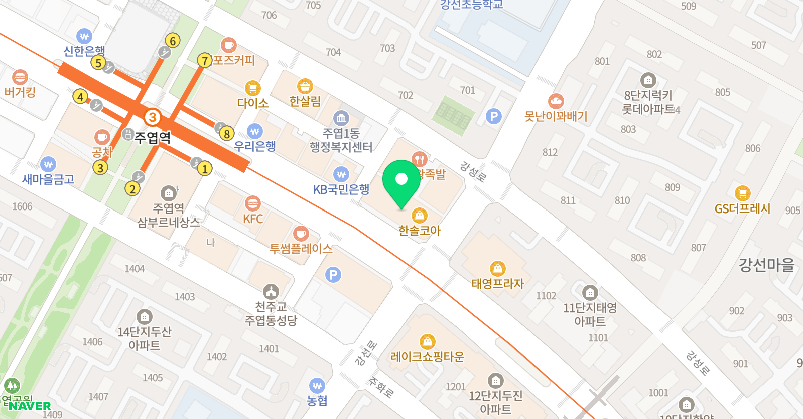 도도 무용학원 위치