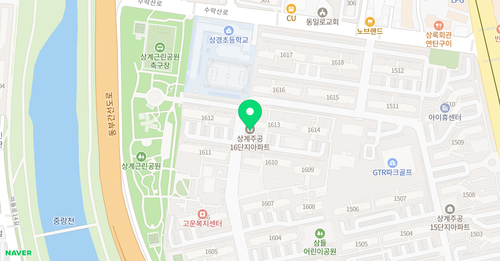 놀작마 이아트 노원다섯손가락앳홈 위치