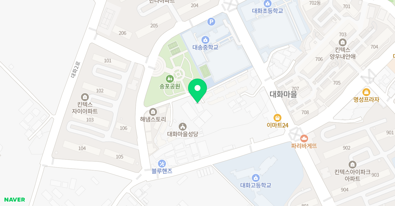 스파짐 위치
