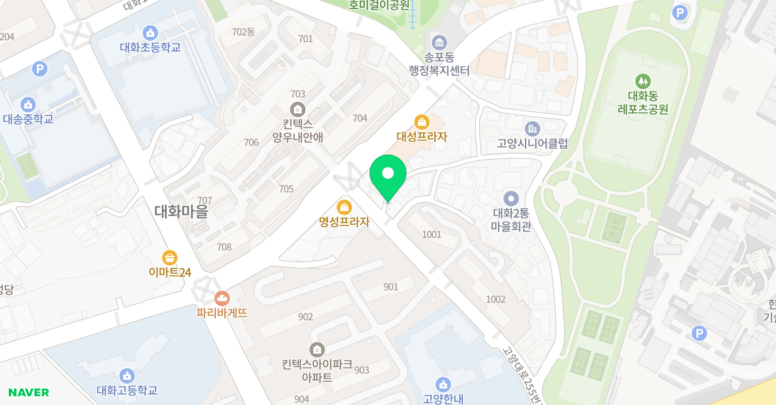 올림 수학 위치