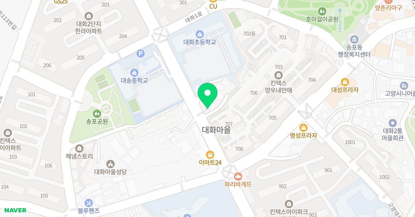 뮤엠 영어 대화캠퍼스 위치