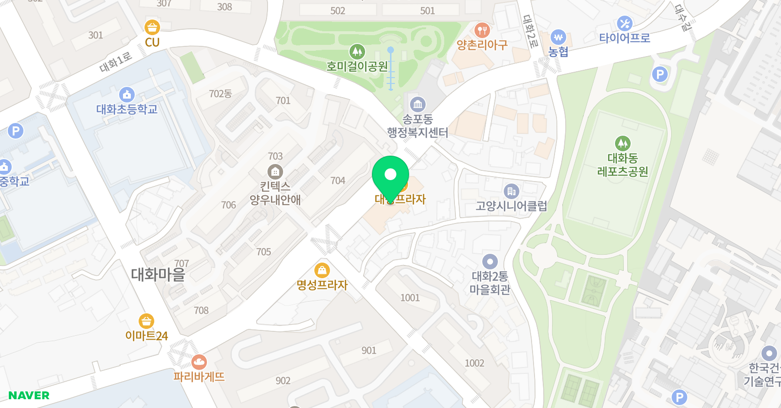 당근 영수학원 위치
