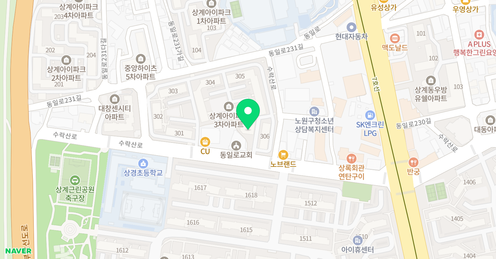 로뎀 음악학원 위치