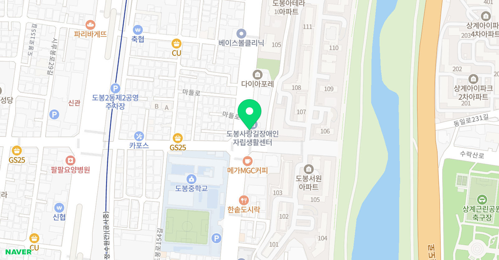 왕호 태권도 위치