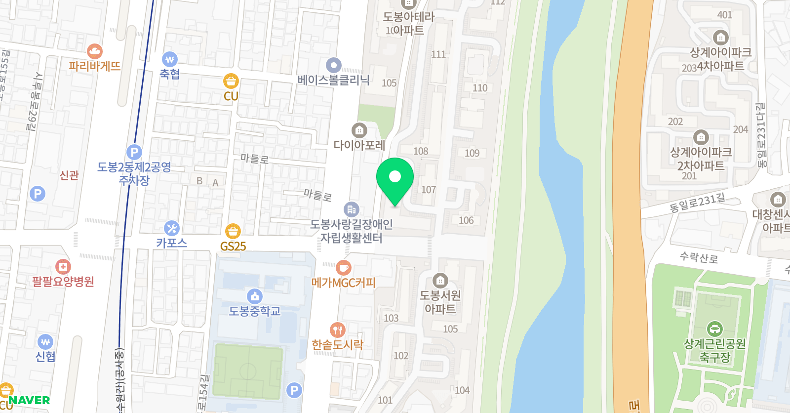 만점 수학교습소 위치