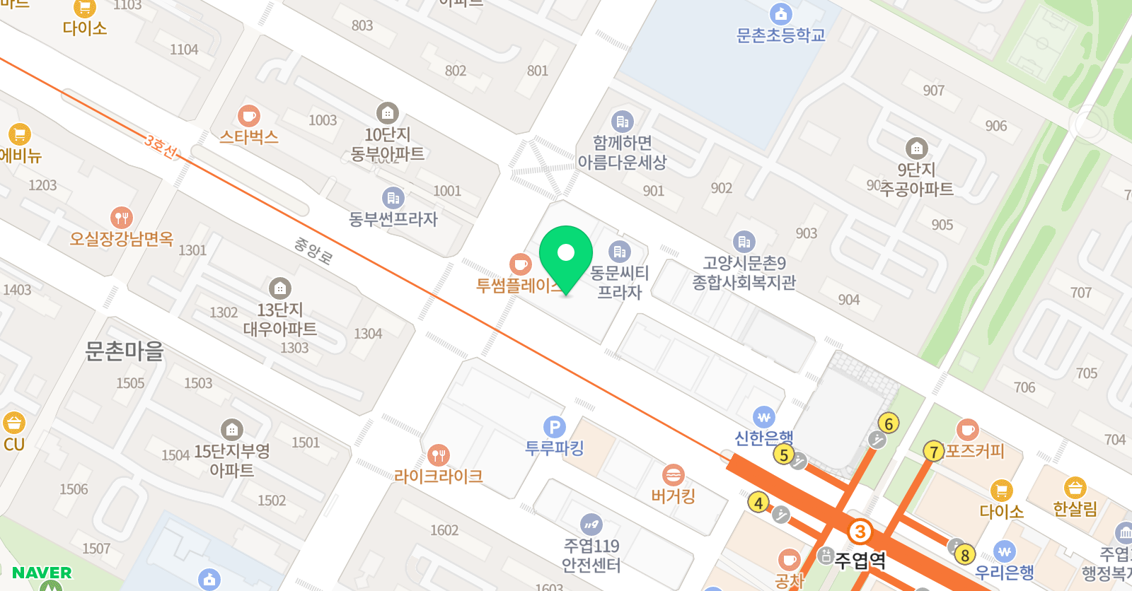 GE 어학원 위치
