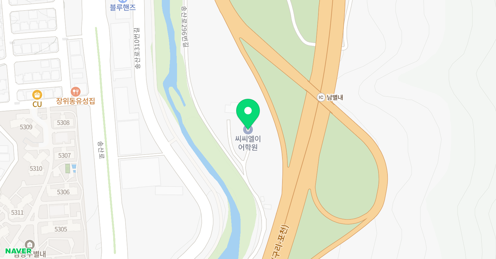 씨씨엘 이어학원 위치