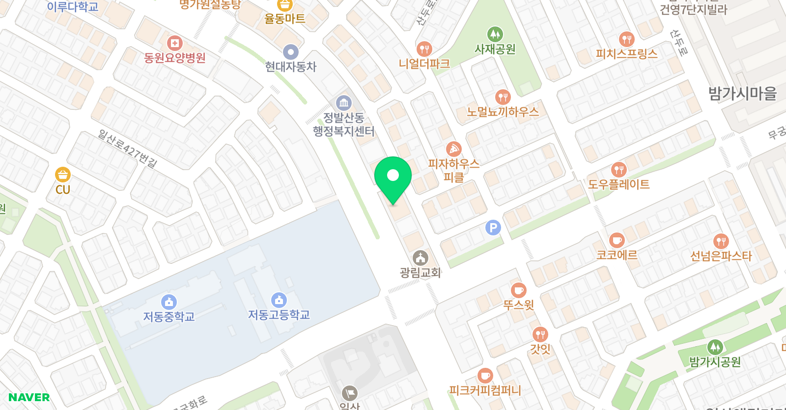 mns 학원 위치