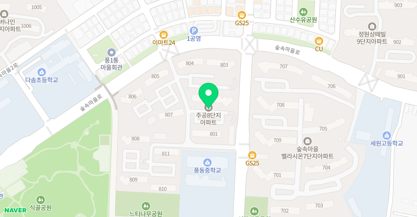 이명원 개인과외 위치