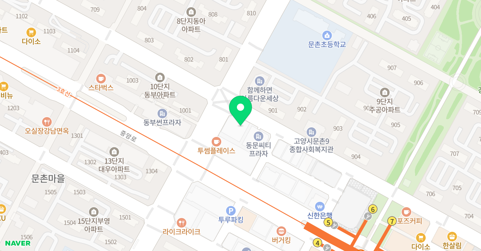 발레테라핏 아카데미 위치
