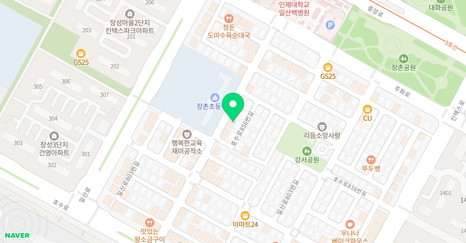 피아노치는고양이 음악학원 위치