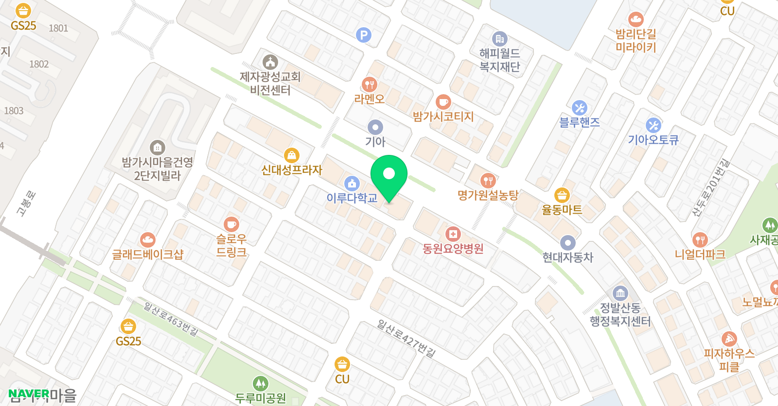 미술노리 미술학원 위치