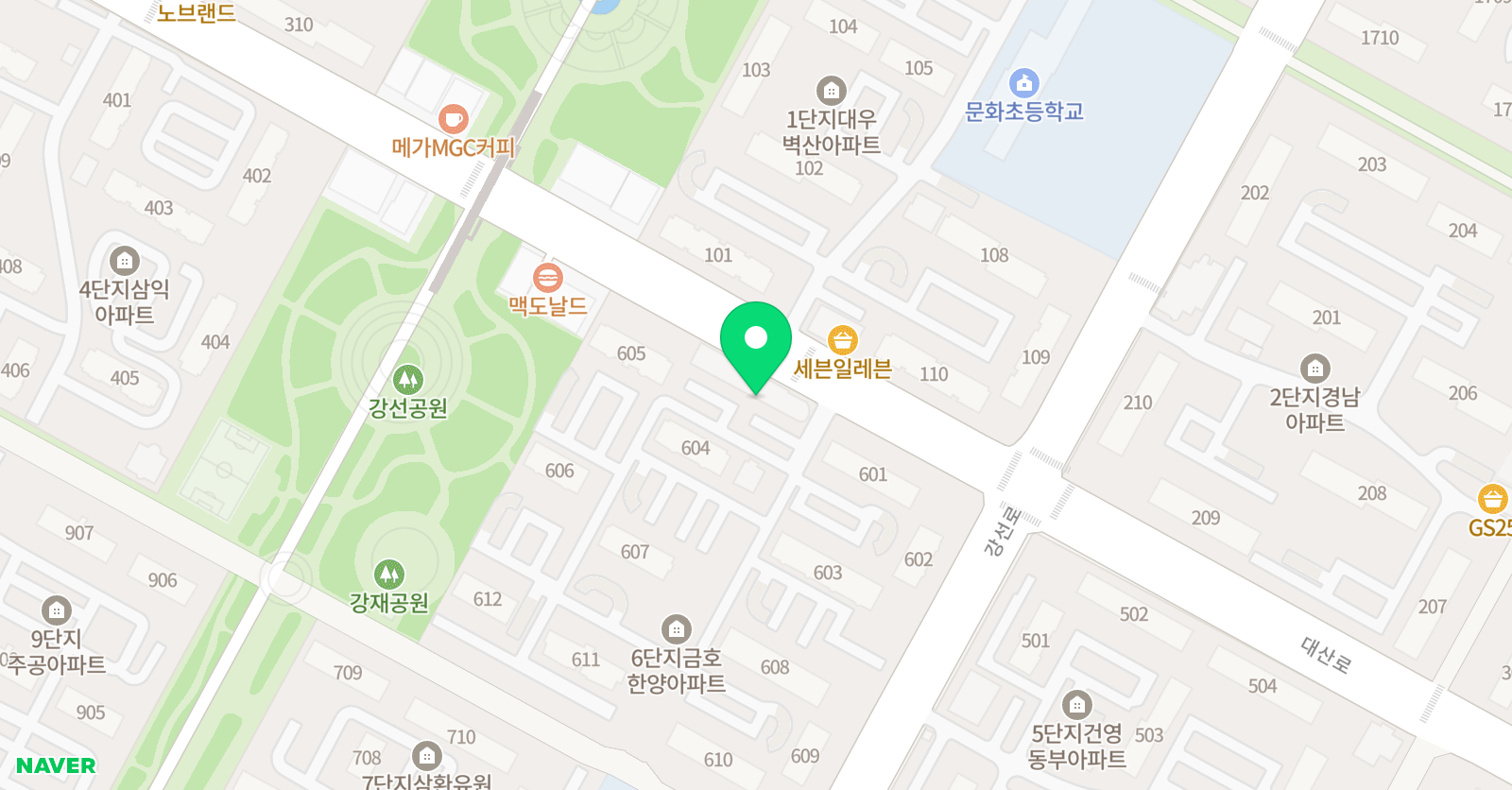 혜원피아노음악교습소 위치