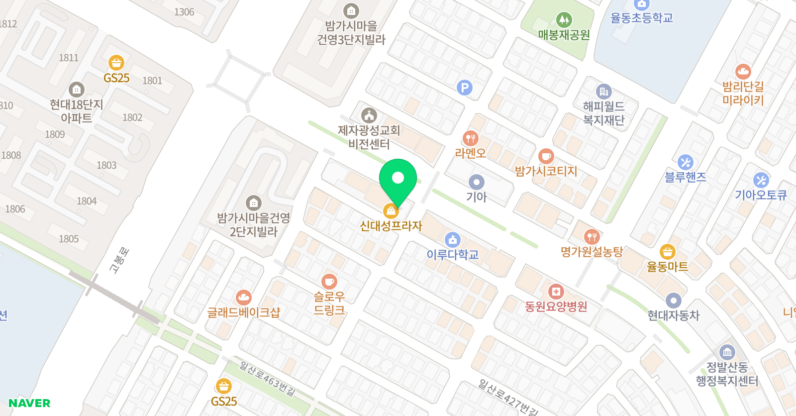 후아유 미술학원 위치