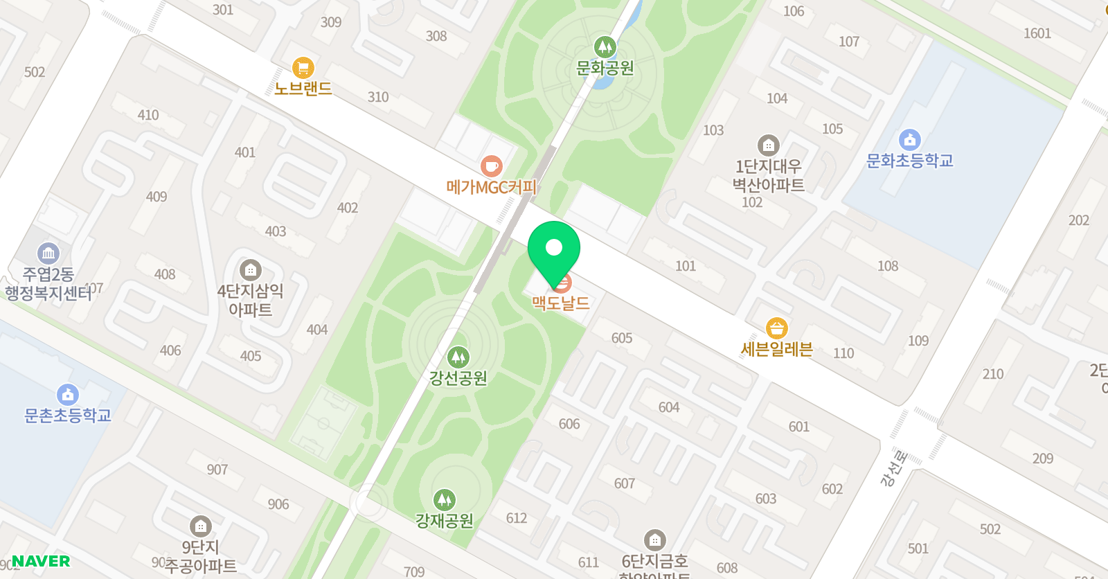 혜윰 수학학원 위치