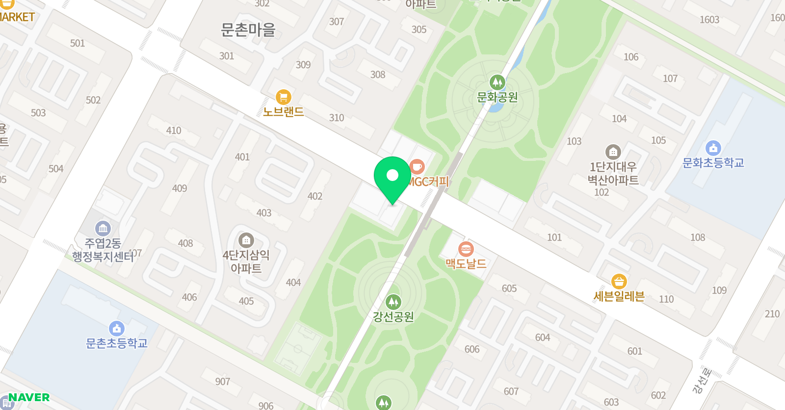 클라비어 피아노학원 위치