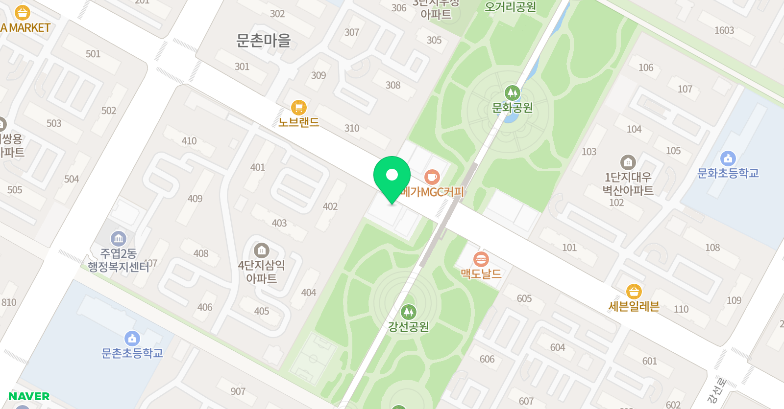 정다움 화실 위치