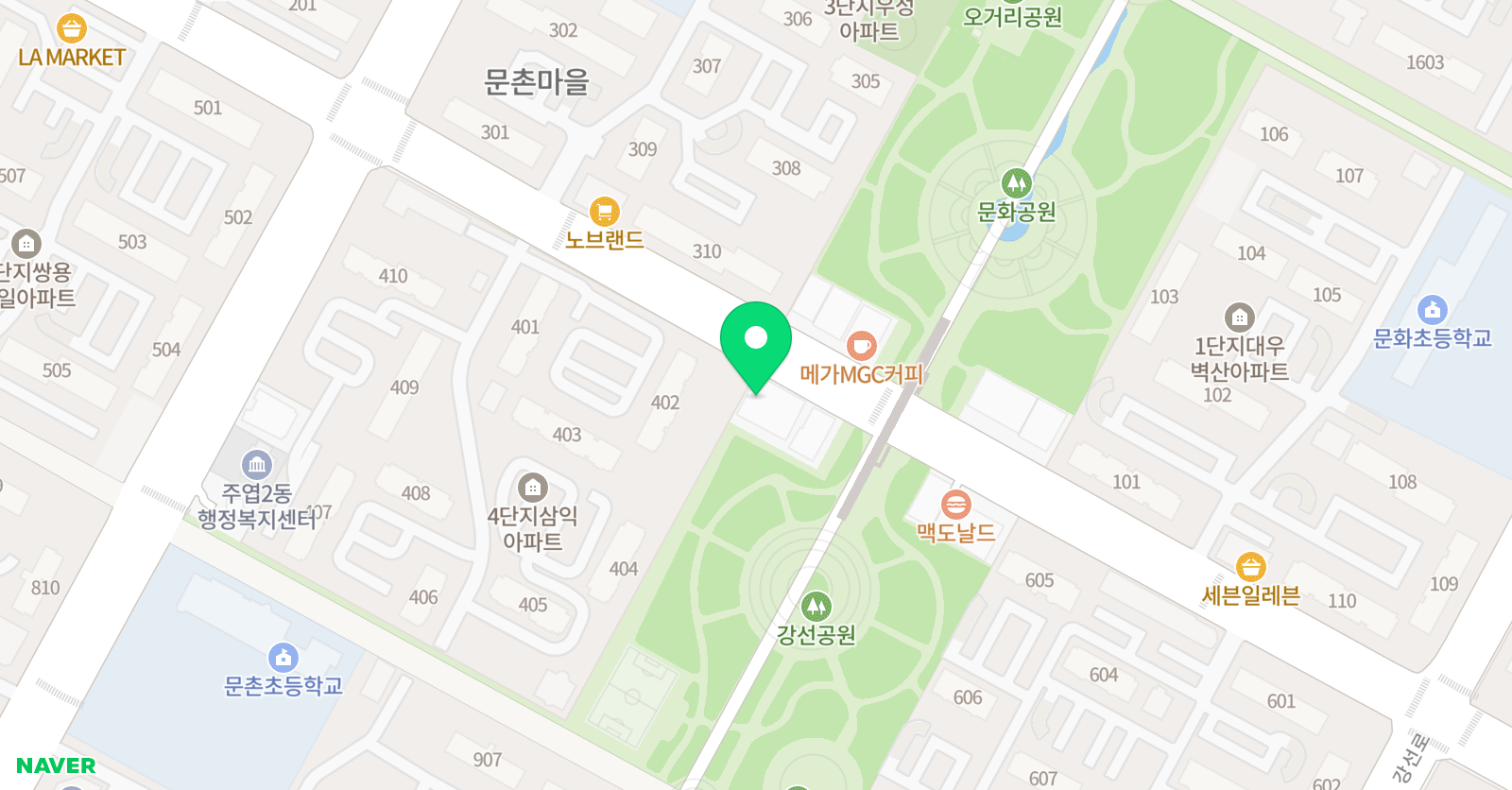 JY 잉글리시 영어교습소 위치