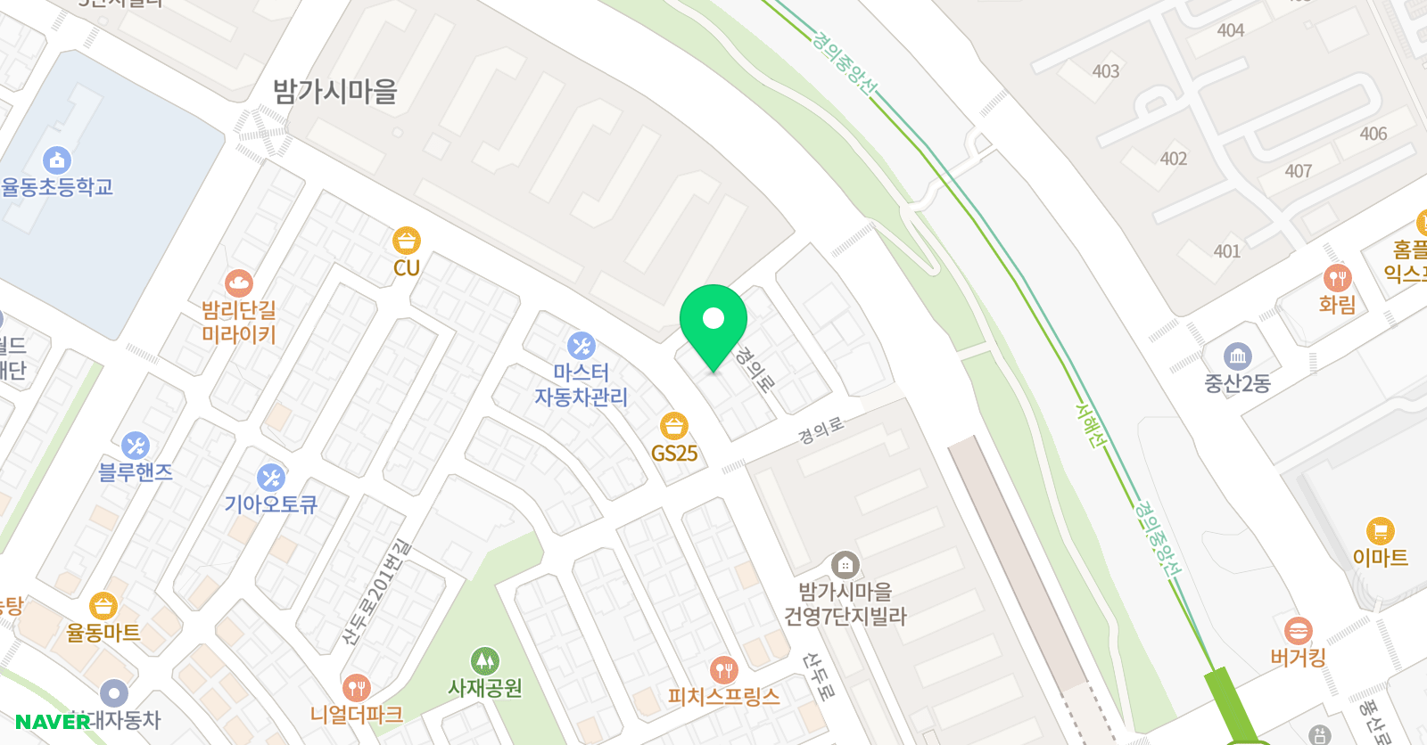 용인대타이곤태권도장 위치