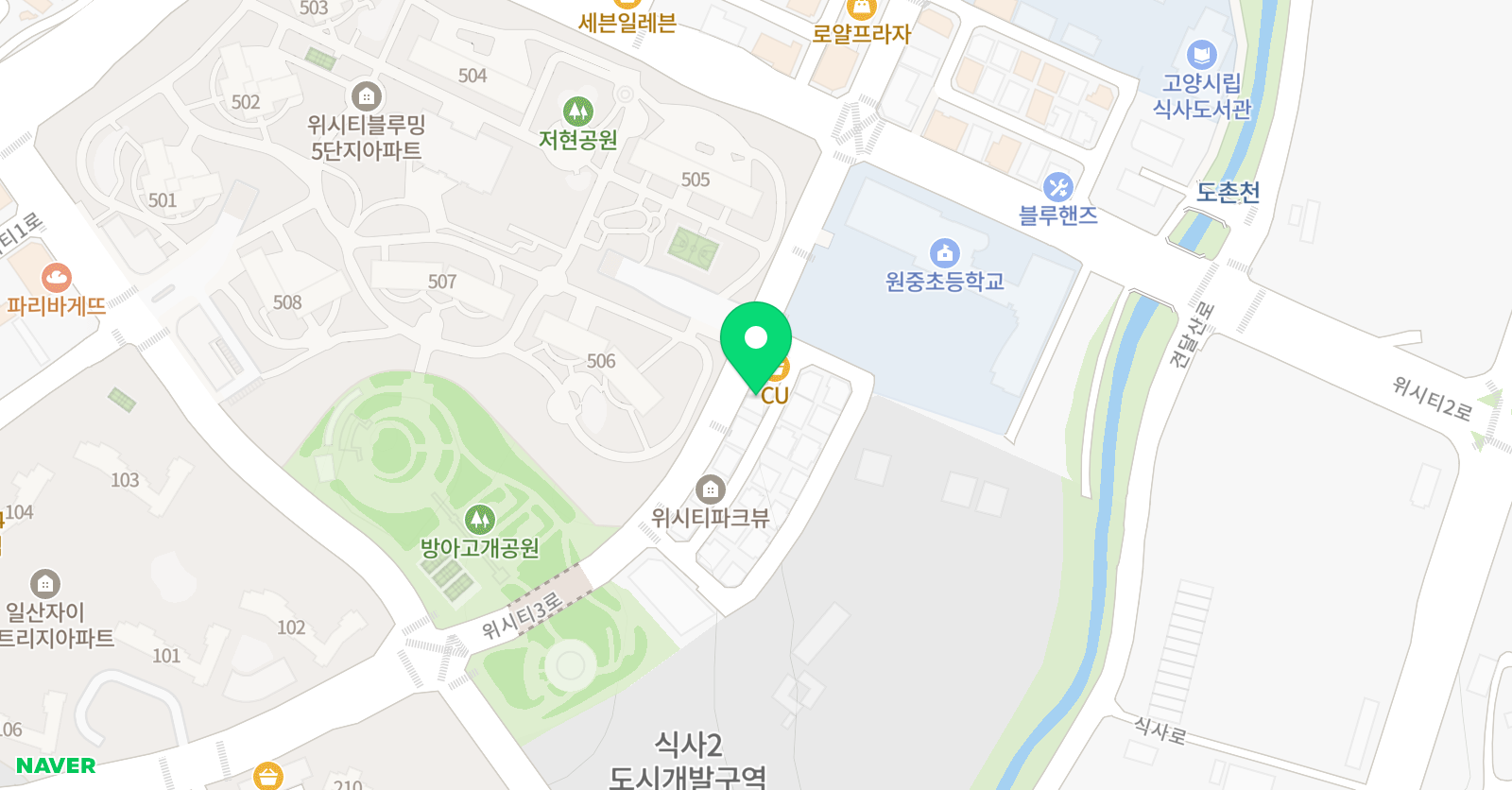 강호 태권도 위치