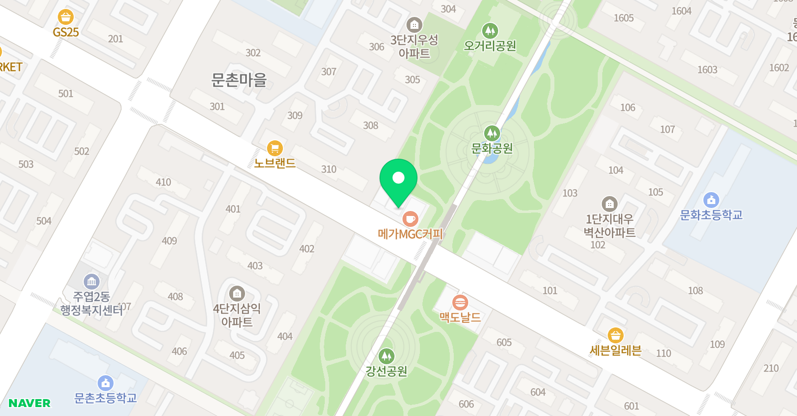 앤씨앤nCn 수학학원 위치