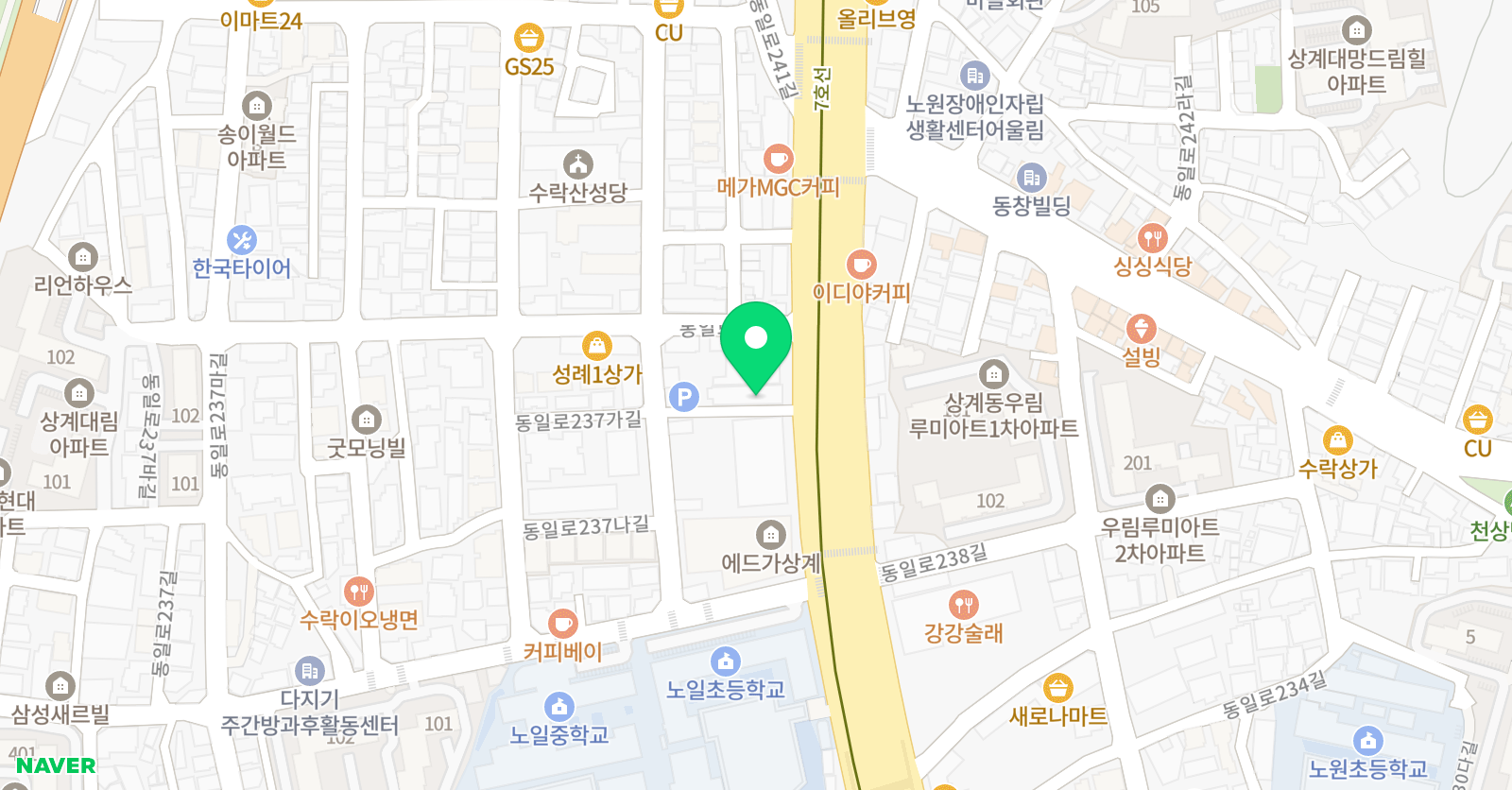 트라이어드음악학원 위치
