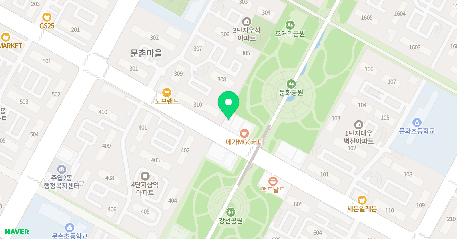 케이 수학학원 위치