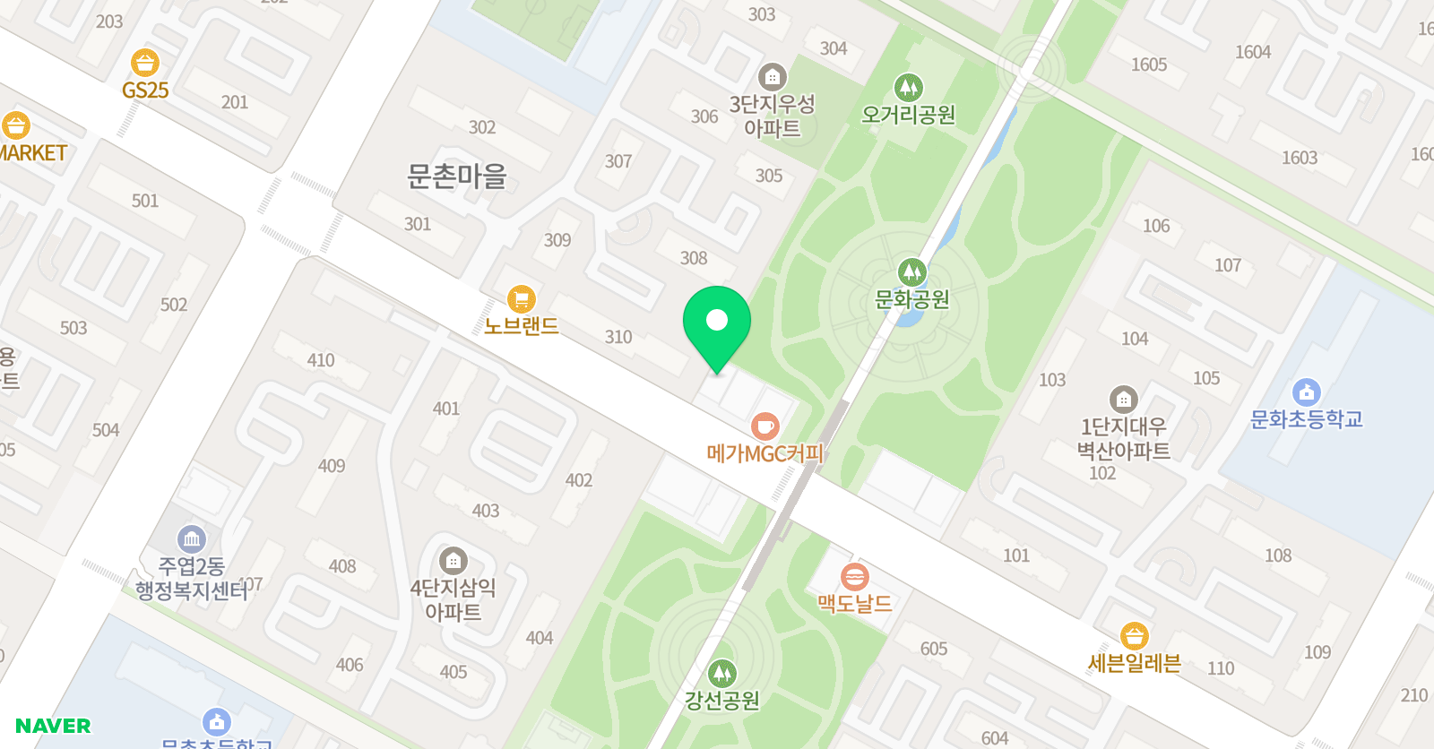 더클래식온 아카데미 위치