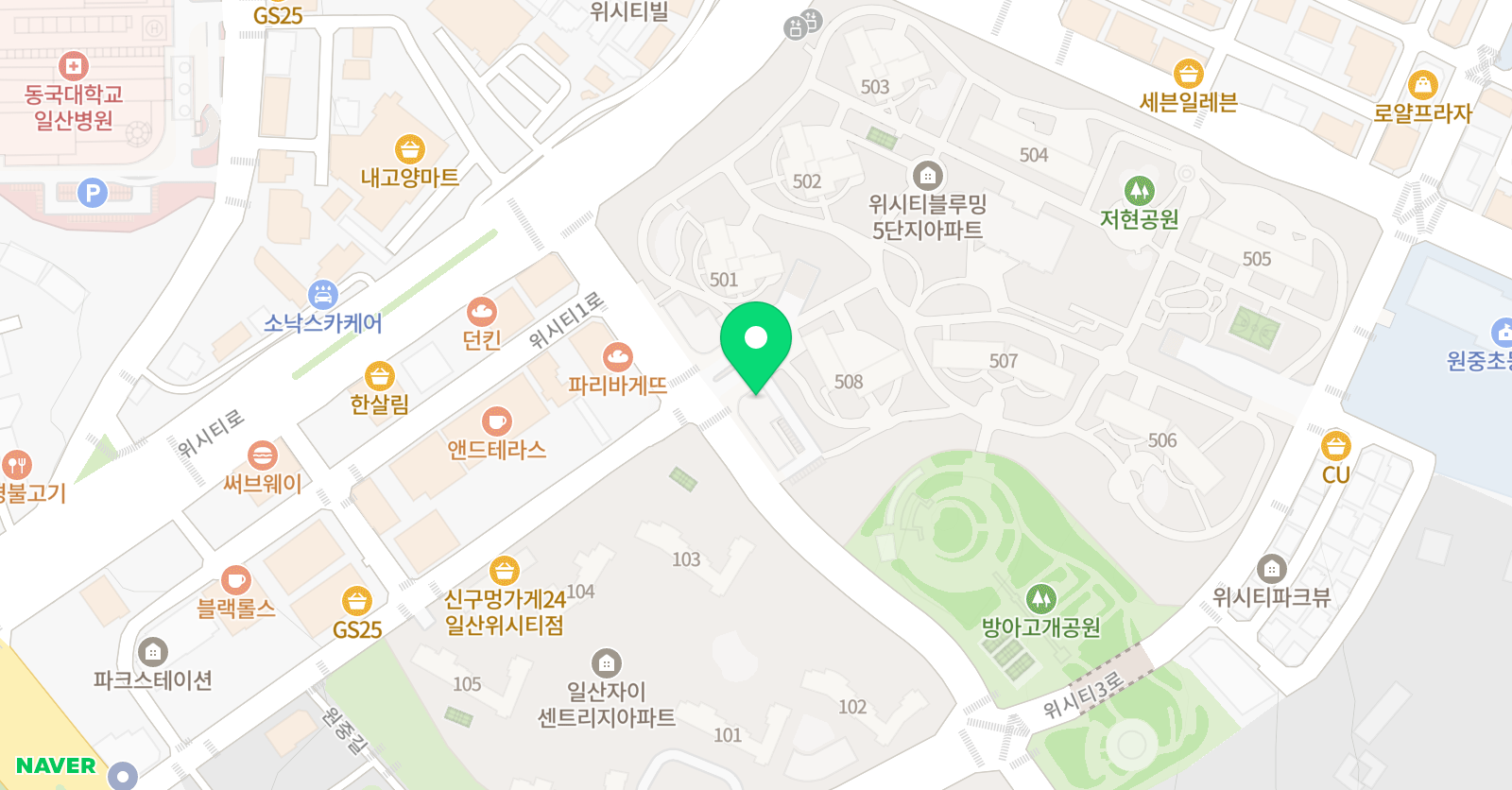 블루밍예원 음악학원 위치
