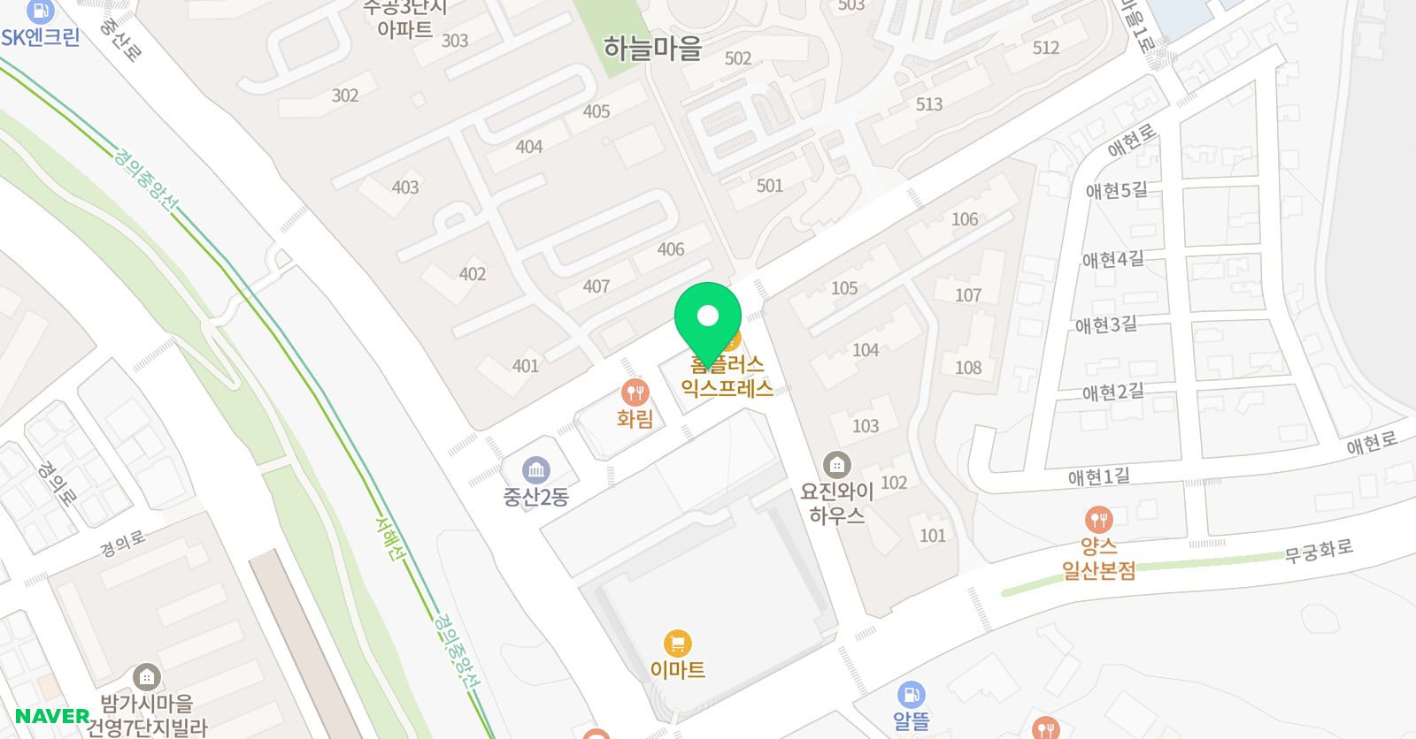 강남쎈 수학학원 위치