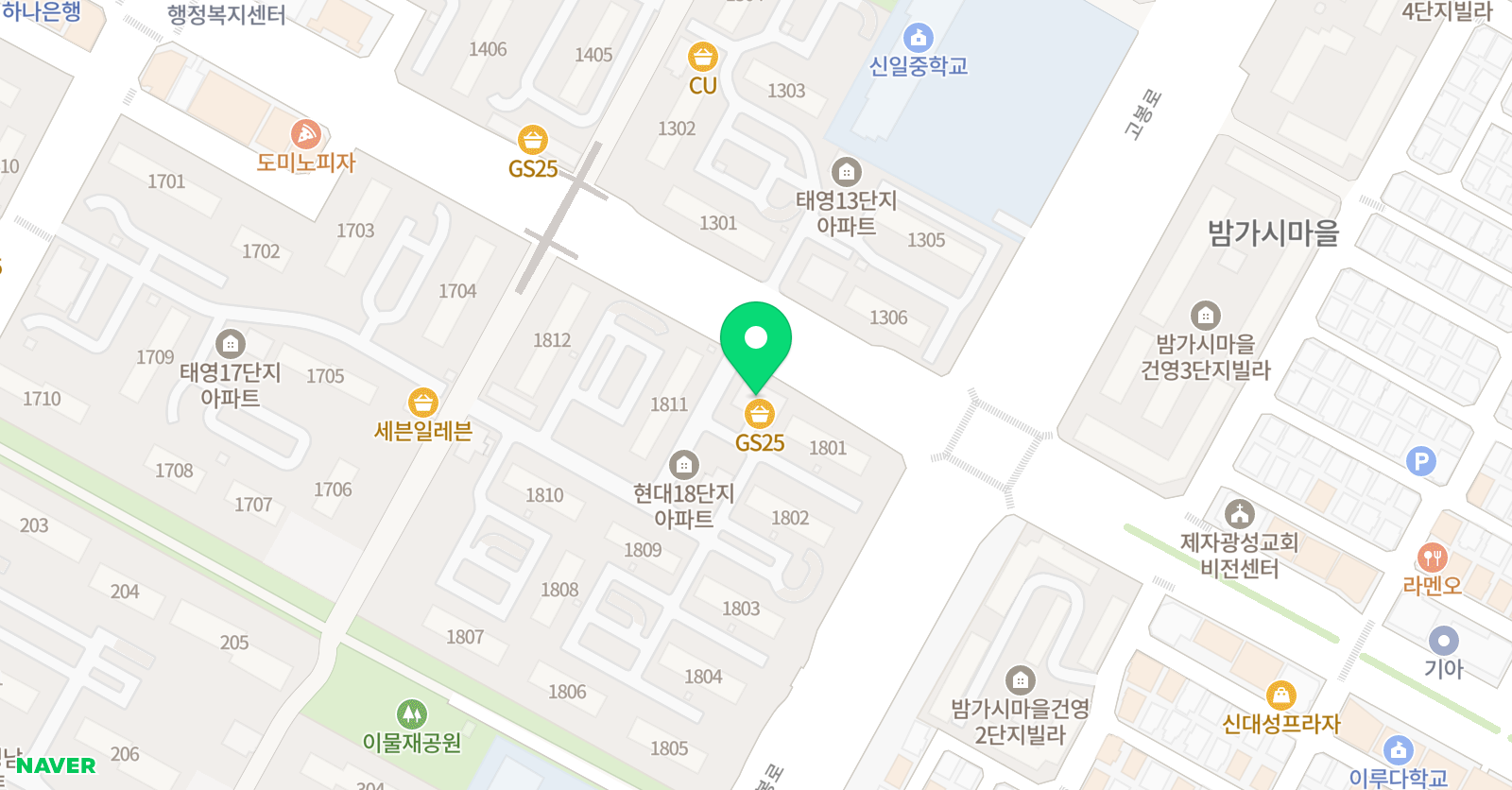 리즈 바이올린 스튜디오 음악학원 위치