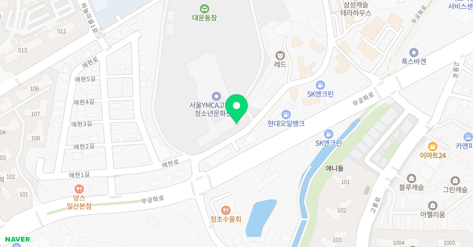 업앤다운30 운동센터 일산센터 위치