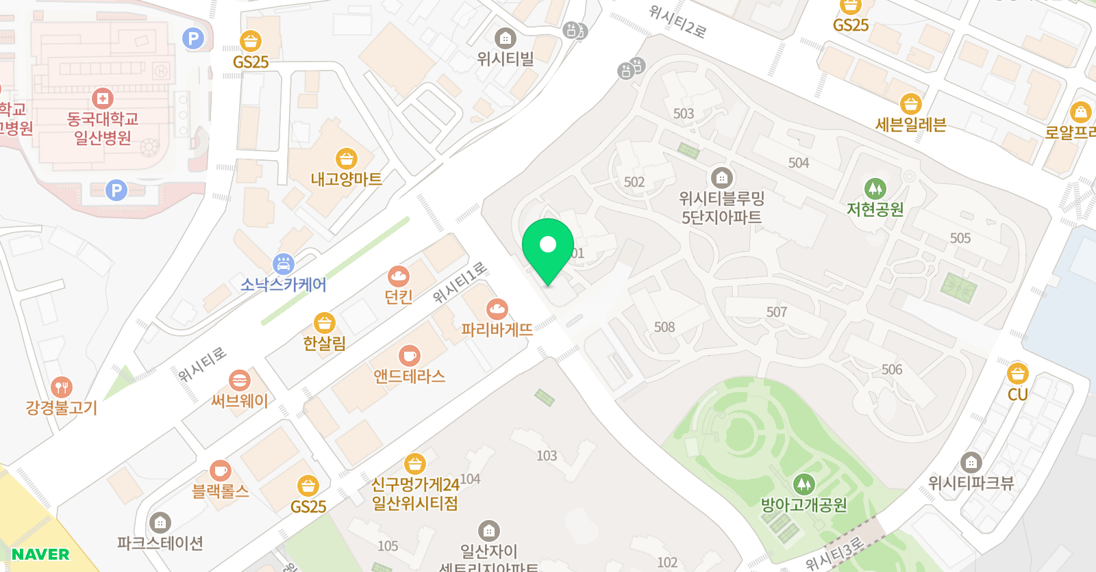 제시카잉글리쉬 어학원 위치